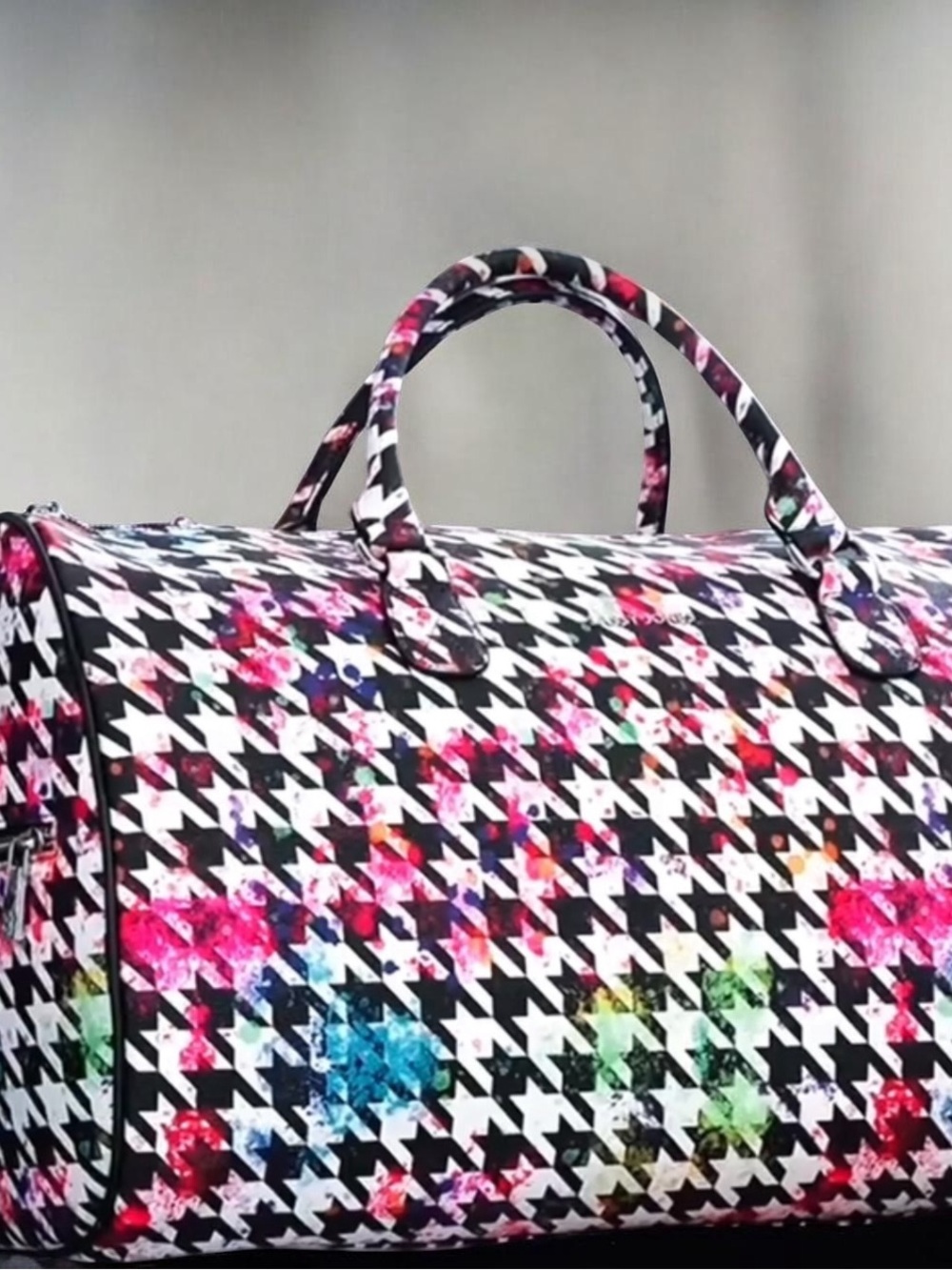 Sassy Jones Paintball Houndstooth Weekender Duffel Bag - Picture 6 of 6